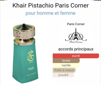 Khair Pistachio Notes Kayali